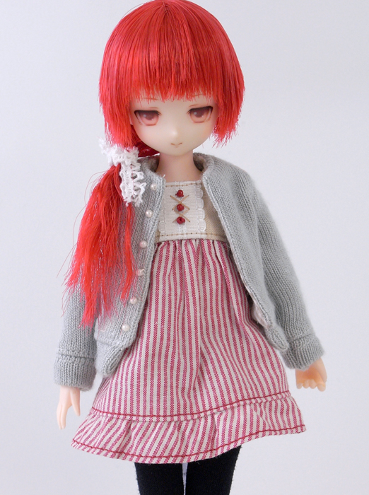 水色のカーディガン2