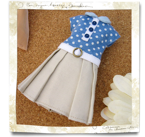 水玉ワンピース1